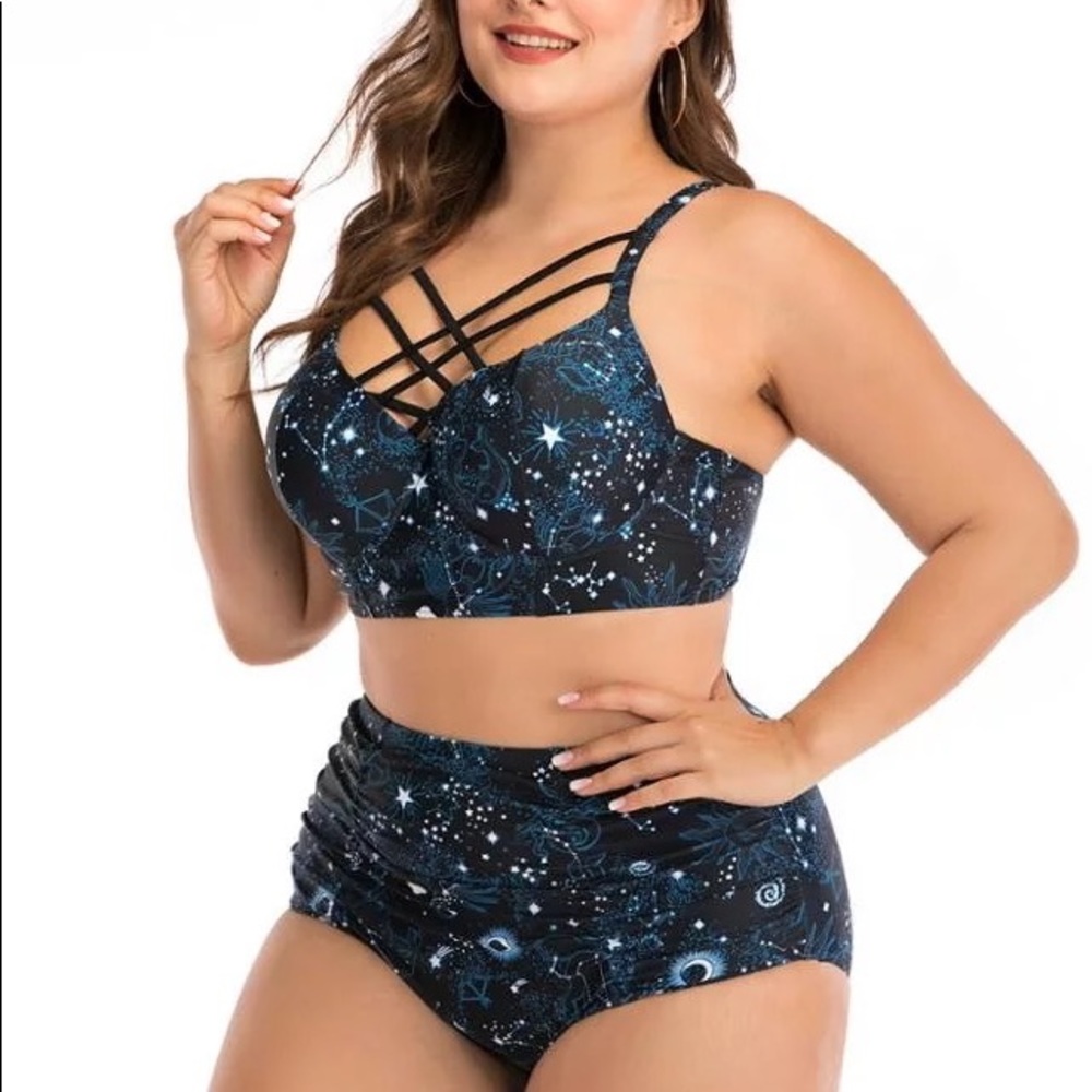 Two Piece Bathing Suit - Picture 2 of 7